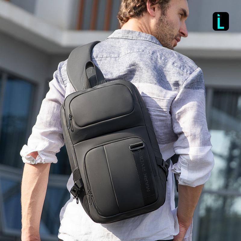 Bulk: Large Capacity Fashion Commuter Waterproof Crossbody Bag - Image 3