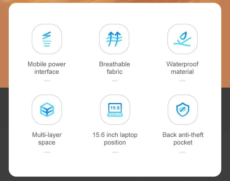 CASIO II-Supreme: USB Charging Perfect Business/Work/Travel Backpack - Image 11