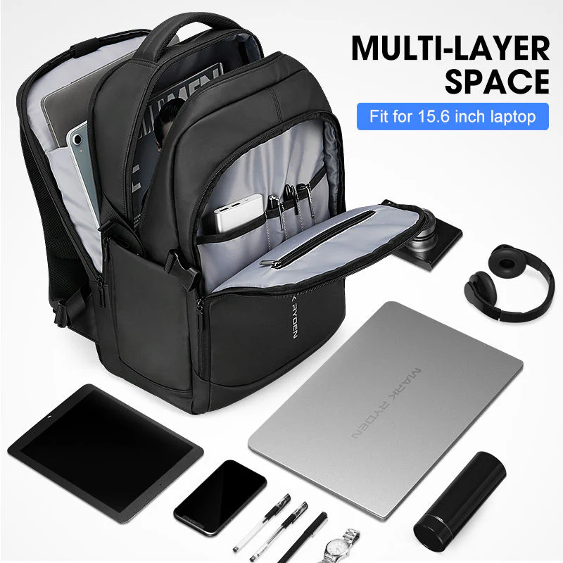 CASIO II-Supreme: USB Charging Perfect Business/Work/Travel Backpack - Image 7