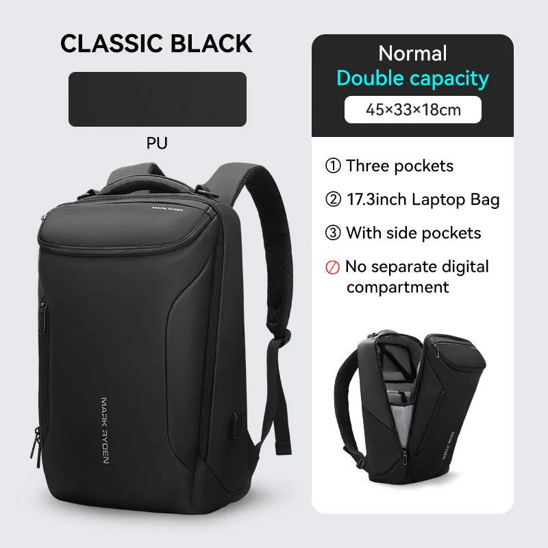Compacto Pro: MarkRyden Top Seller Futuristic Design Simple Large Capacity Daily Backpack - Image 5