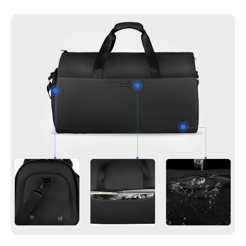 Gentleman: High Capacity & Water-Resistant Business Suit Travel Bag with Multipurpose Compartments - Image 8