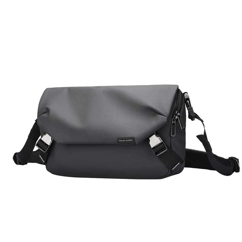 Harvey: Leather Waterproof Multifunction Messenger Bag - Image 10