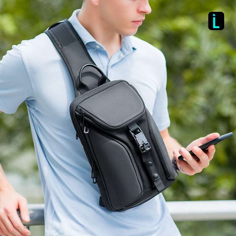 Mini Adventurer: Versatile Multifunctional Sling Bag Air-Flow Tech Anti-Theft Pocket Crossbody Bag - Image 6