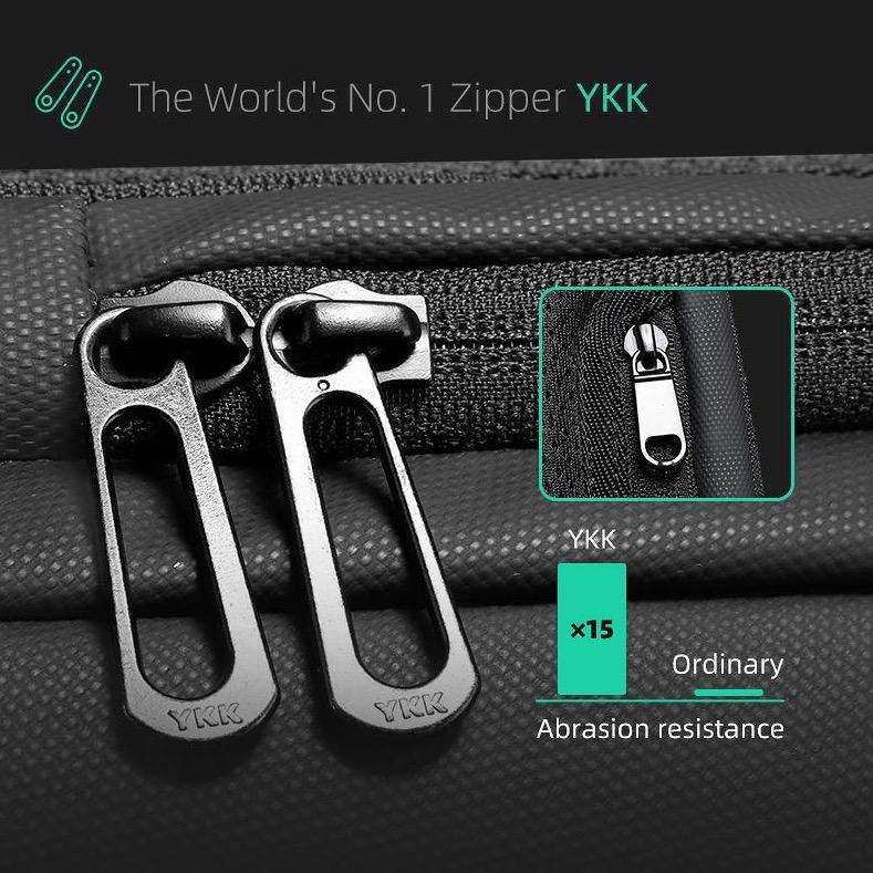 Mini Adventurer: Versatile Multifunctional Sling Bag Air-Flow Tech Anti-Theft Pocket Crossbody Bag - Image 9