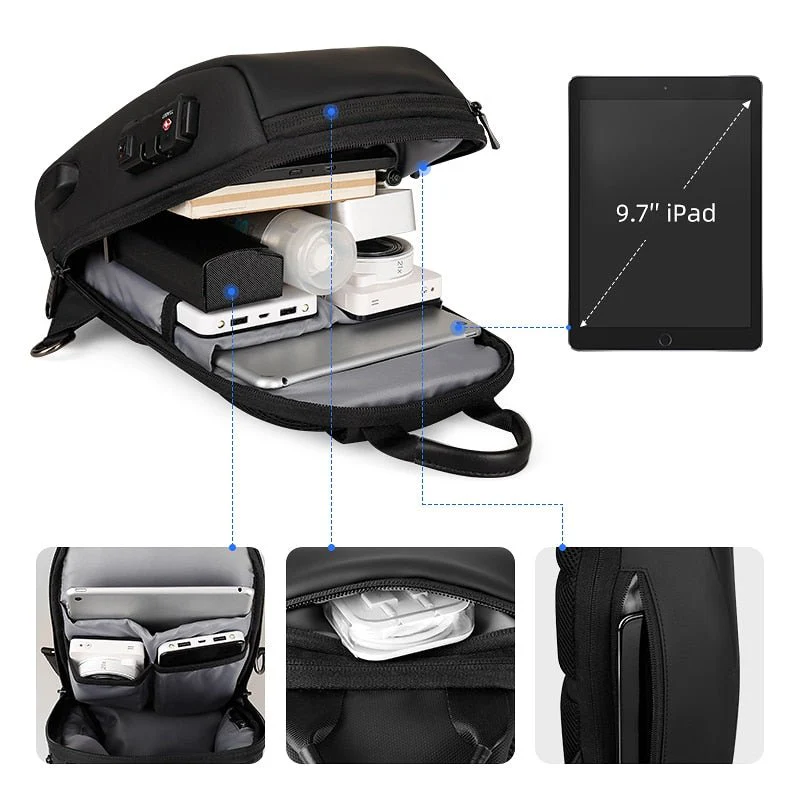 Mini Bastion: Anti-Theft Crossbody Bag - Image 6