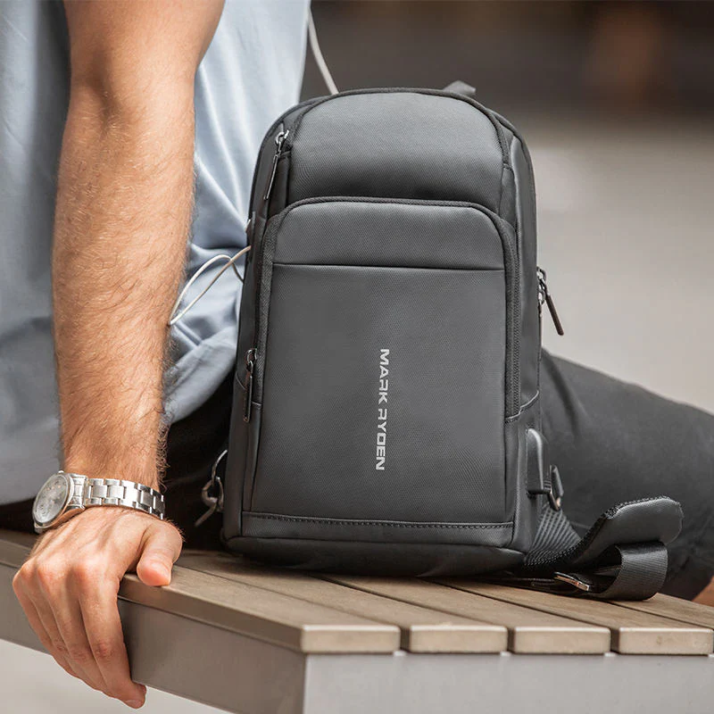 Mini Compacto: Lightweight, Minimalist Tablet Sling Bag With Multi-layer - Image 3