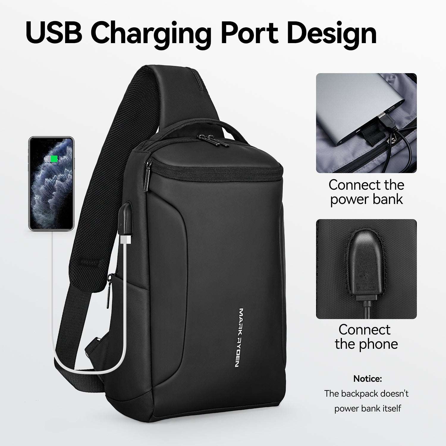 Mini Compacto Pro - The Versatile Shoulder Bag with USB - Image 6