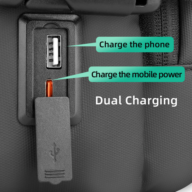 Mochila l: Versatile USB Water-Repellent Multifunctional Backpack for Modern Travels - Image 9