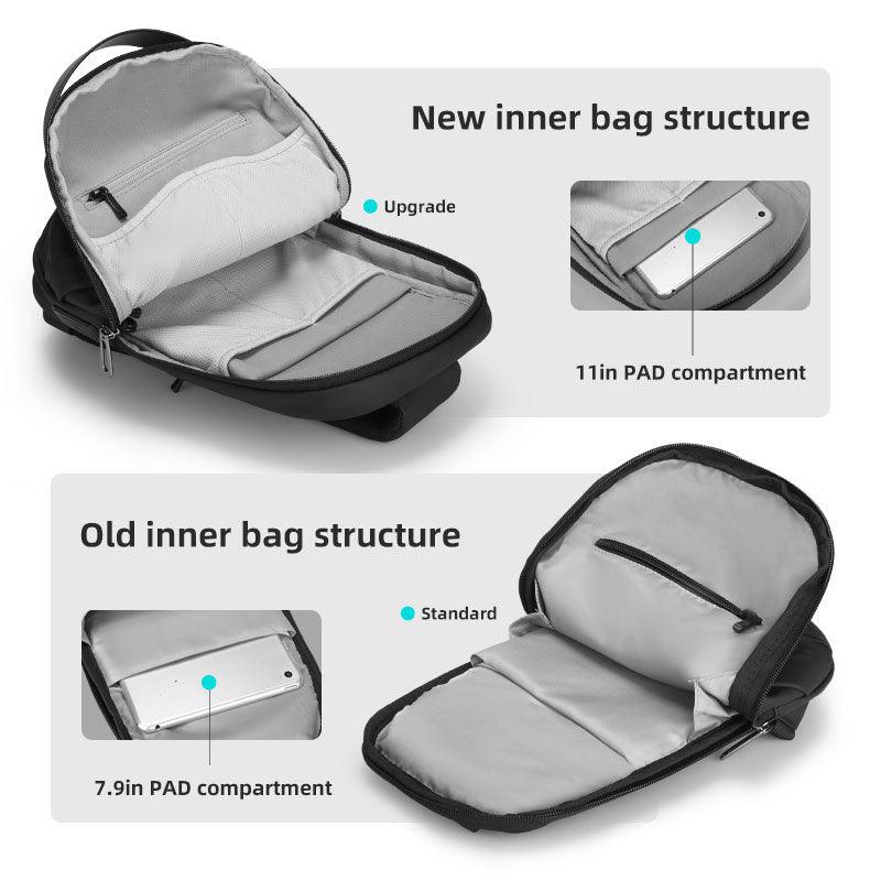 Clear: Simple Clean Waterproof Large Capacity Crossbody Bag - Image 9