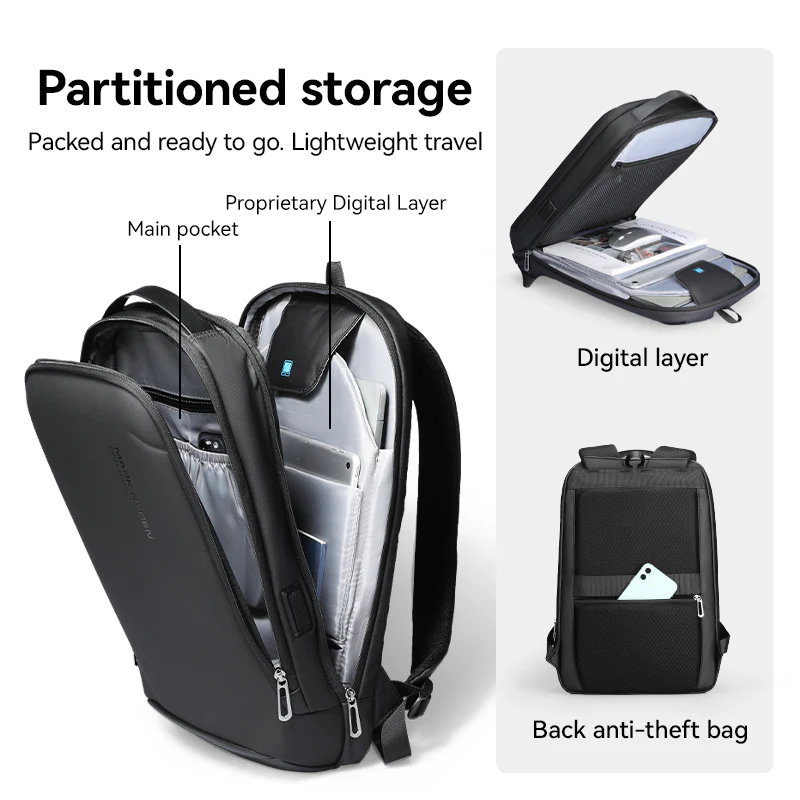 Profession: Futuristic Design Minimalist and Lightweight Backpack - Image 6