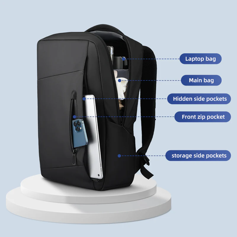 Expandos Lite: Slim Water-resistant Backpack Navigate Your Day - Image 4