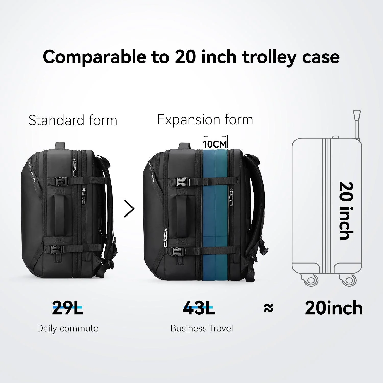 Infinitely: Multi-functional Large Capacity Backpacks - Image 10