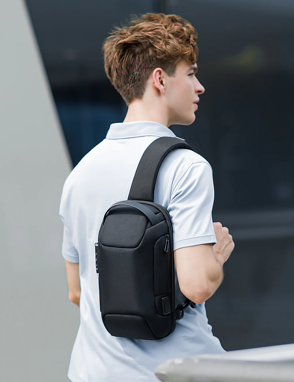 ODYSSEY MINI: Business Casual Style Anti-theft Waterproof Crossbody Bag - Image 3