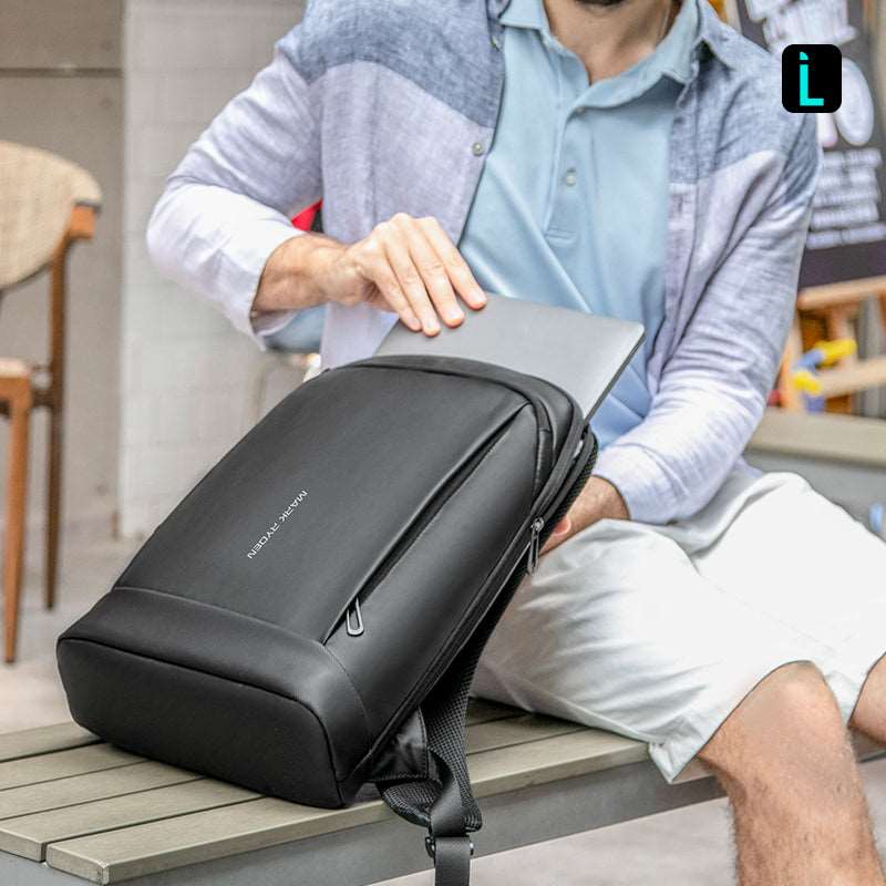 Slim I: Ideal Slim-Design Seamless Commuting Slim Laptop Backpack - Image 3