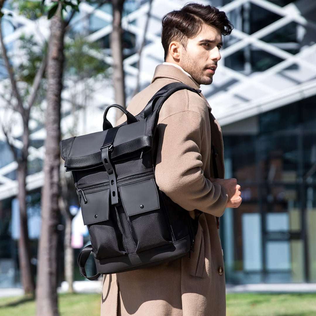 Zoll Rolltop: Stylish Daily All-Day Commute Backpack - Image 3